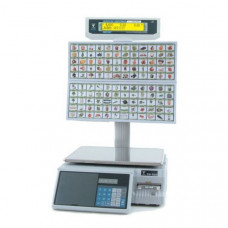 Поверка весов с печатью этикетки DIGI SM-500 BS30